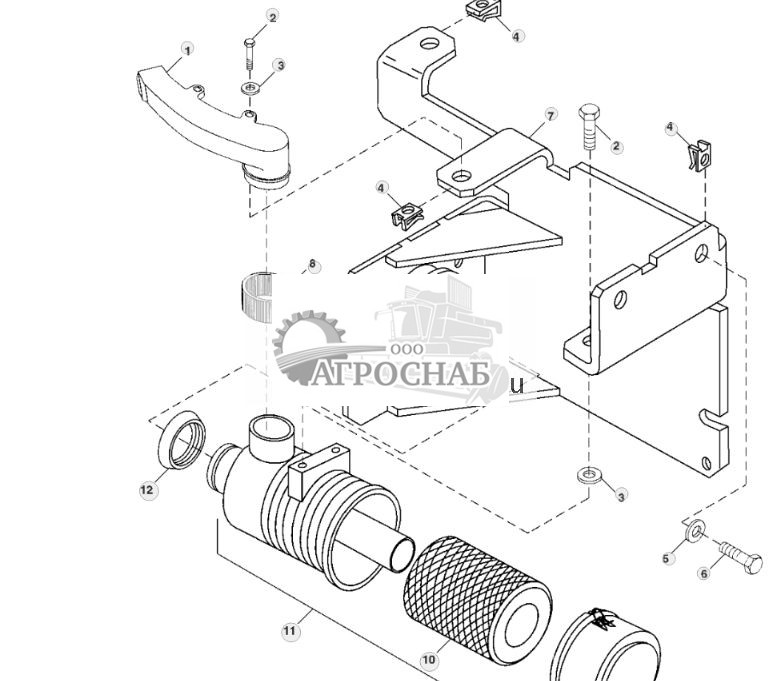Корпус фильтра вентиляционного воздуха - ST394165 445.jpg